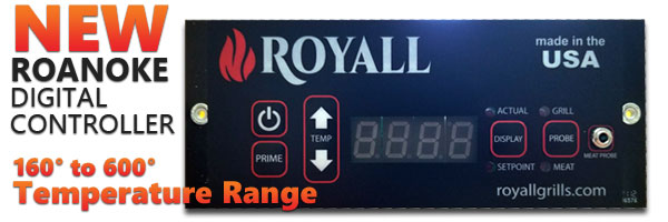 Roanoke Digital Wood Pellet Smoker Controller